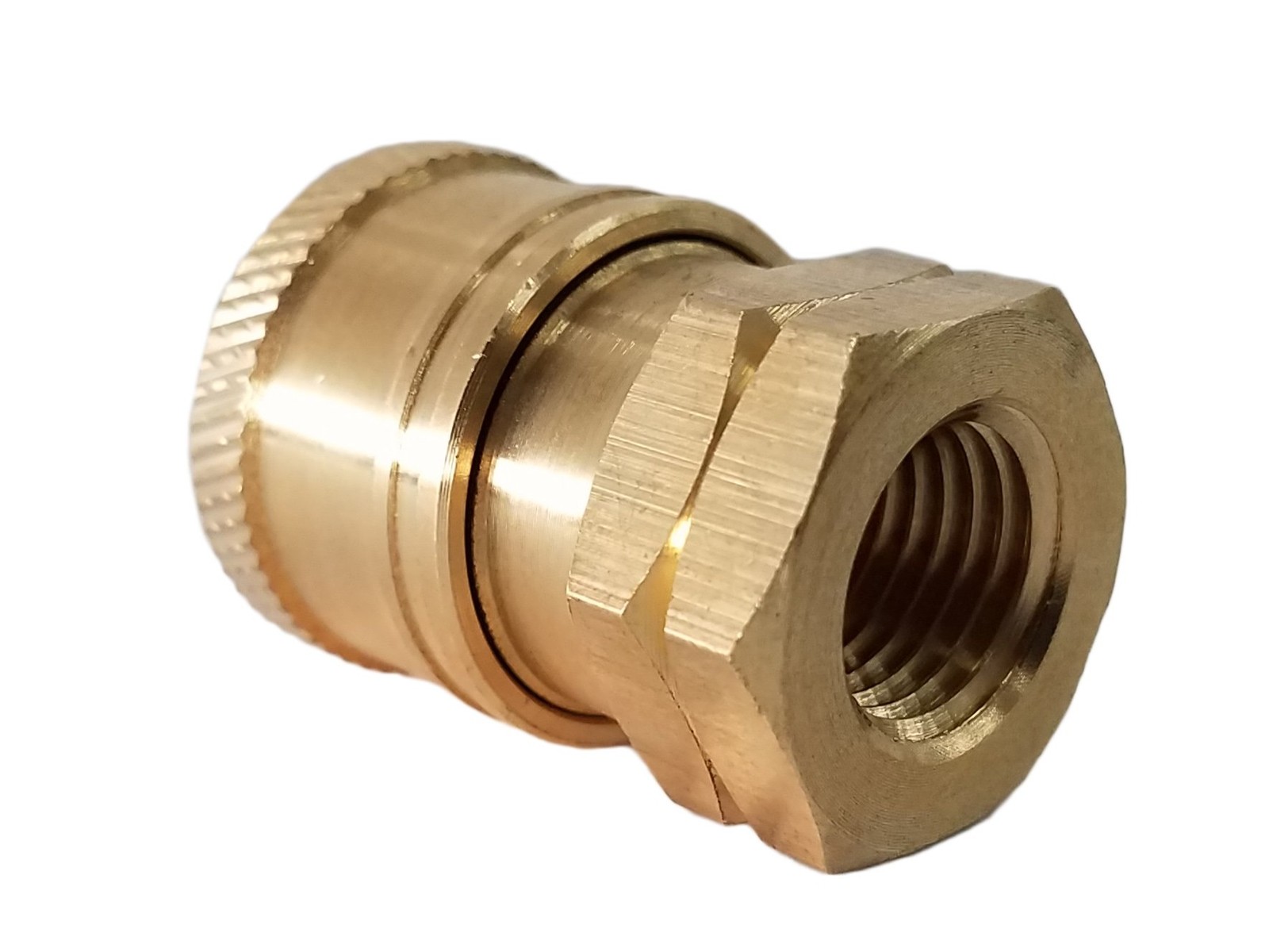 1/4 Inch Quick Connect Pressure Washer Adapter Set 5000 PSI Rating Fitting