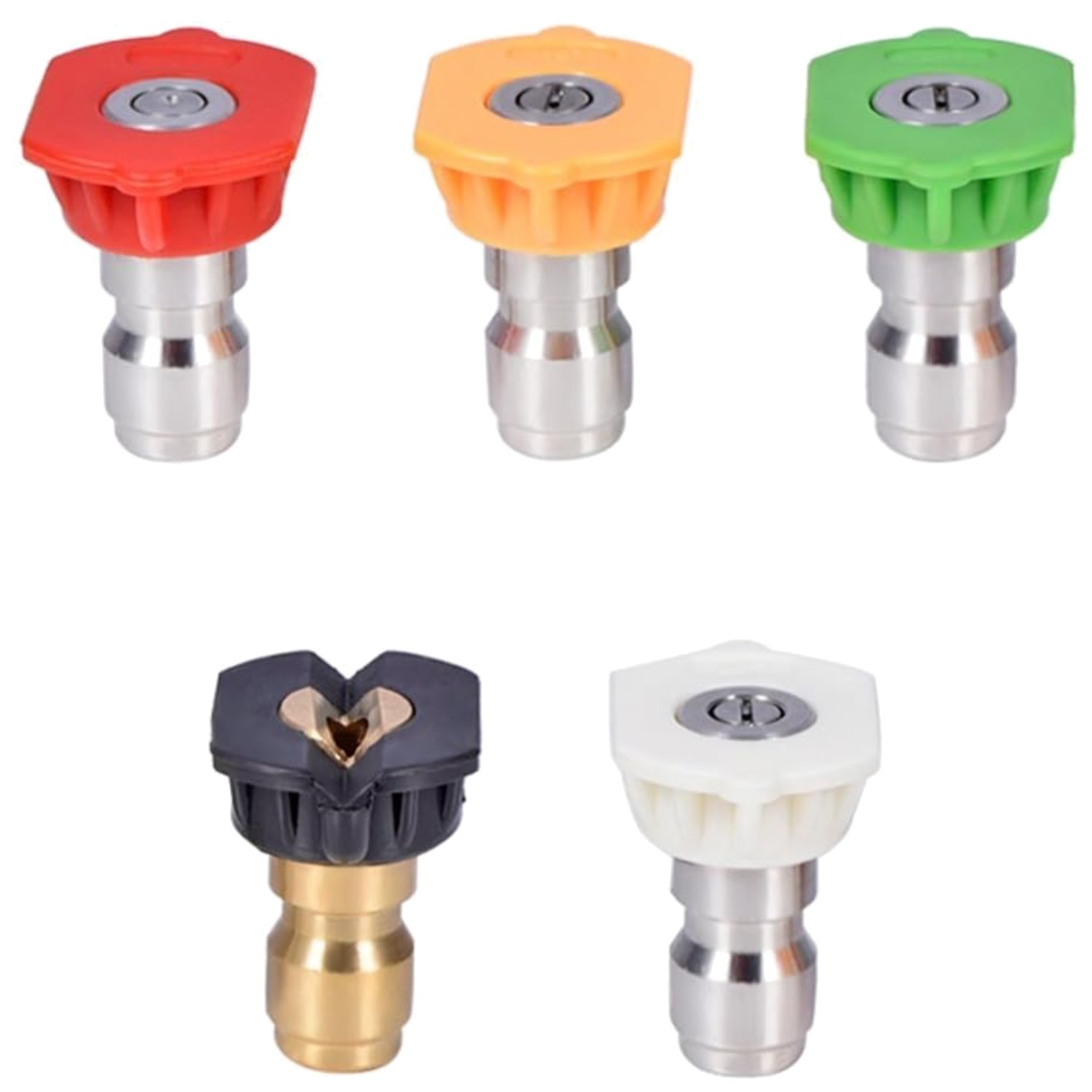 Stainless Steel Spray Nozzle Set Quick Connect 4.0 GPM