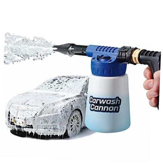 Carwash Cannon Foam Blaster Nozzle Gun for Car, Truck, Boat & More – 5 Small