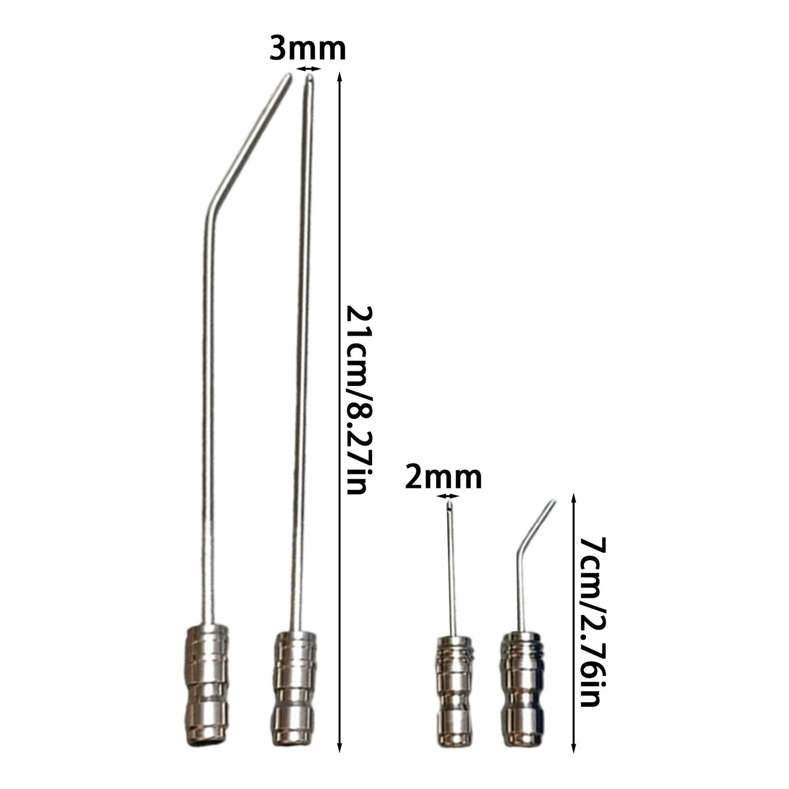 High Pressure Washer Sprayer Needle Stainless Steel Long Wand Flush Wand