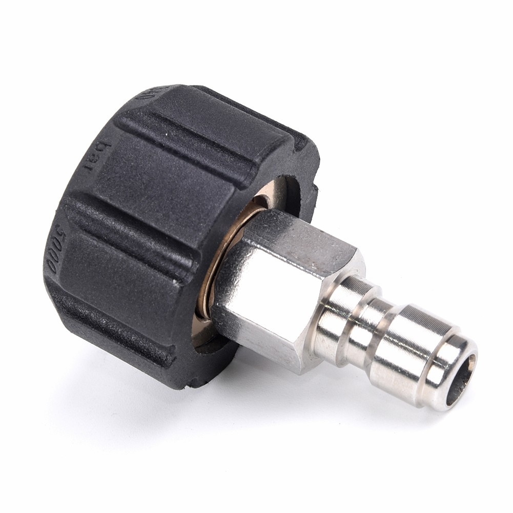 Pressure Washer Quick Connect M22/14 To 1/4 Male Pipe Accessory
