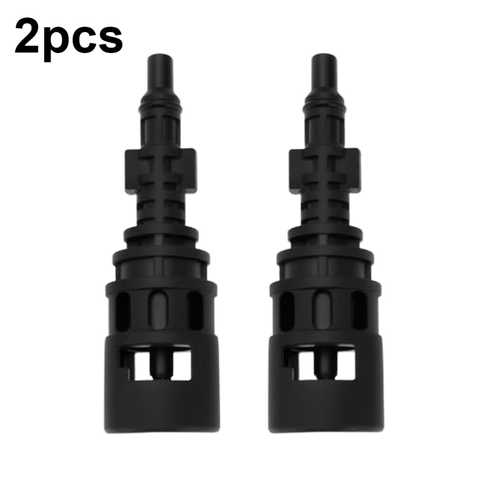High Pressure Cleaner Adapter Set 2 pcs ABS for Karcher For Lavor Equipment