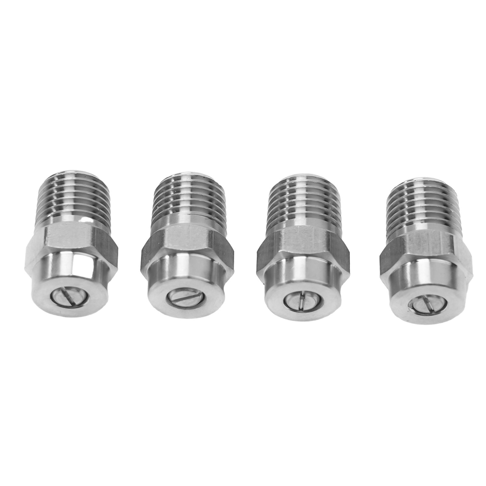 Long Lasting Stainless Steel Nozzle Replacements for Surface Cleaner Set of 4