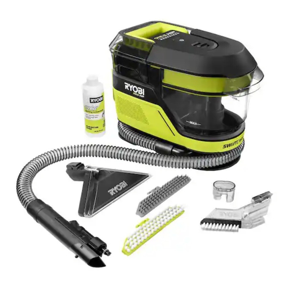 RYOBI HP 18V Brushless Cordless SWIFTClean Mid-Size Spot Cleaner (Tool Only)