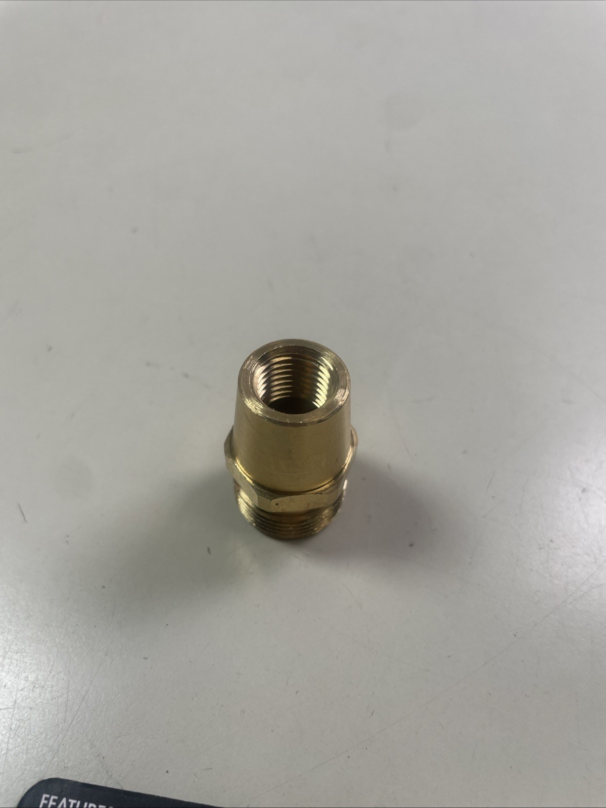 Forney 75118 Screw Nipple 1/4” FNPT x M22 Fitting