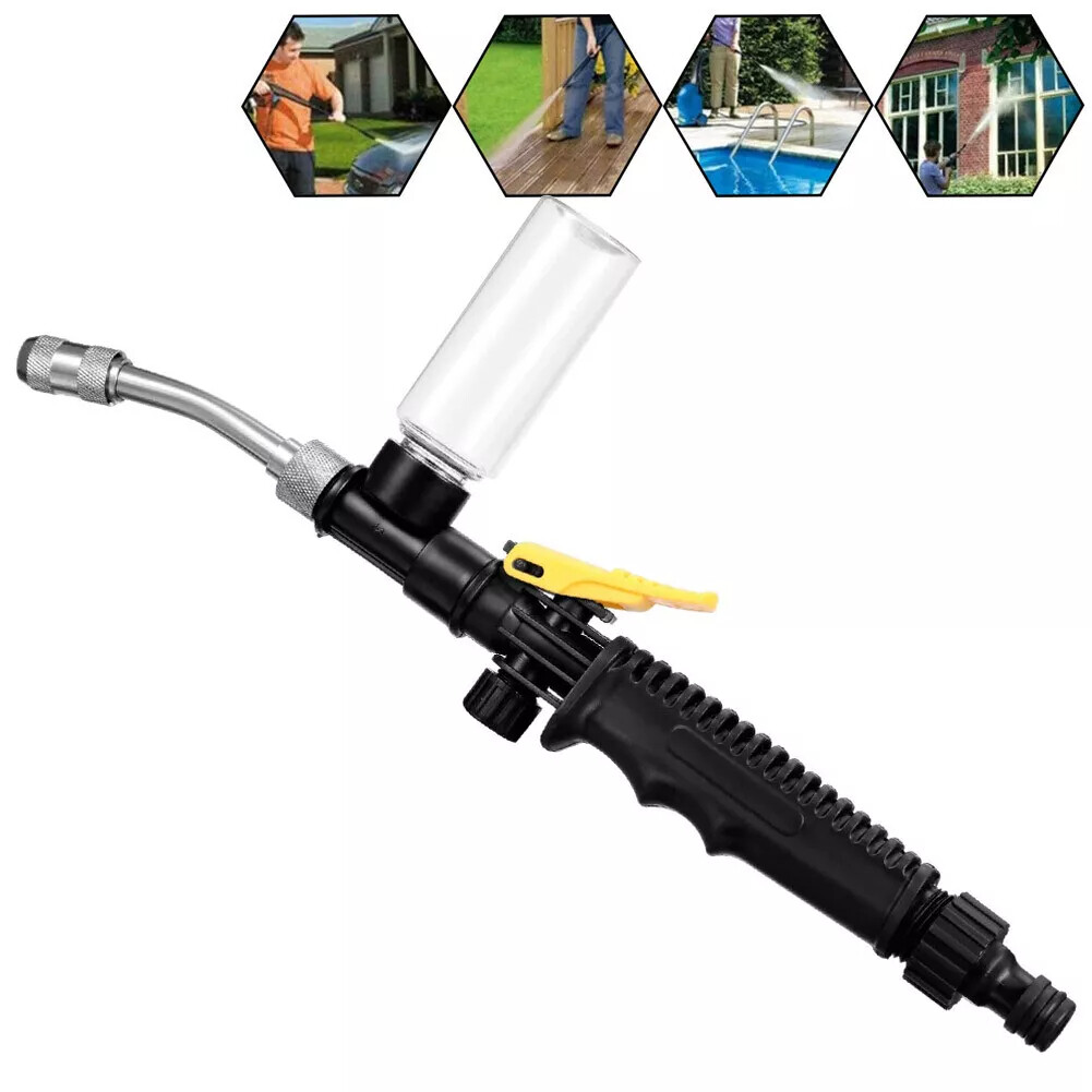 High Pressure Washer Water Spray Gun Nozzles Wand Attachment Garden Hose Cleaner
