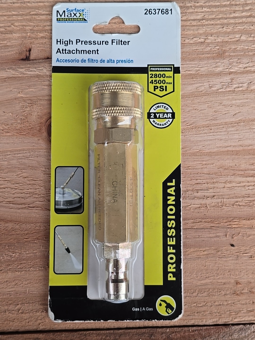 Surface Maxx High Pressure Washer Filter Attachment Item 2637681