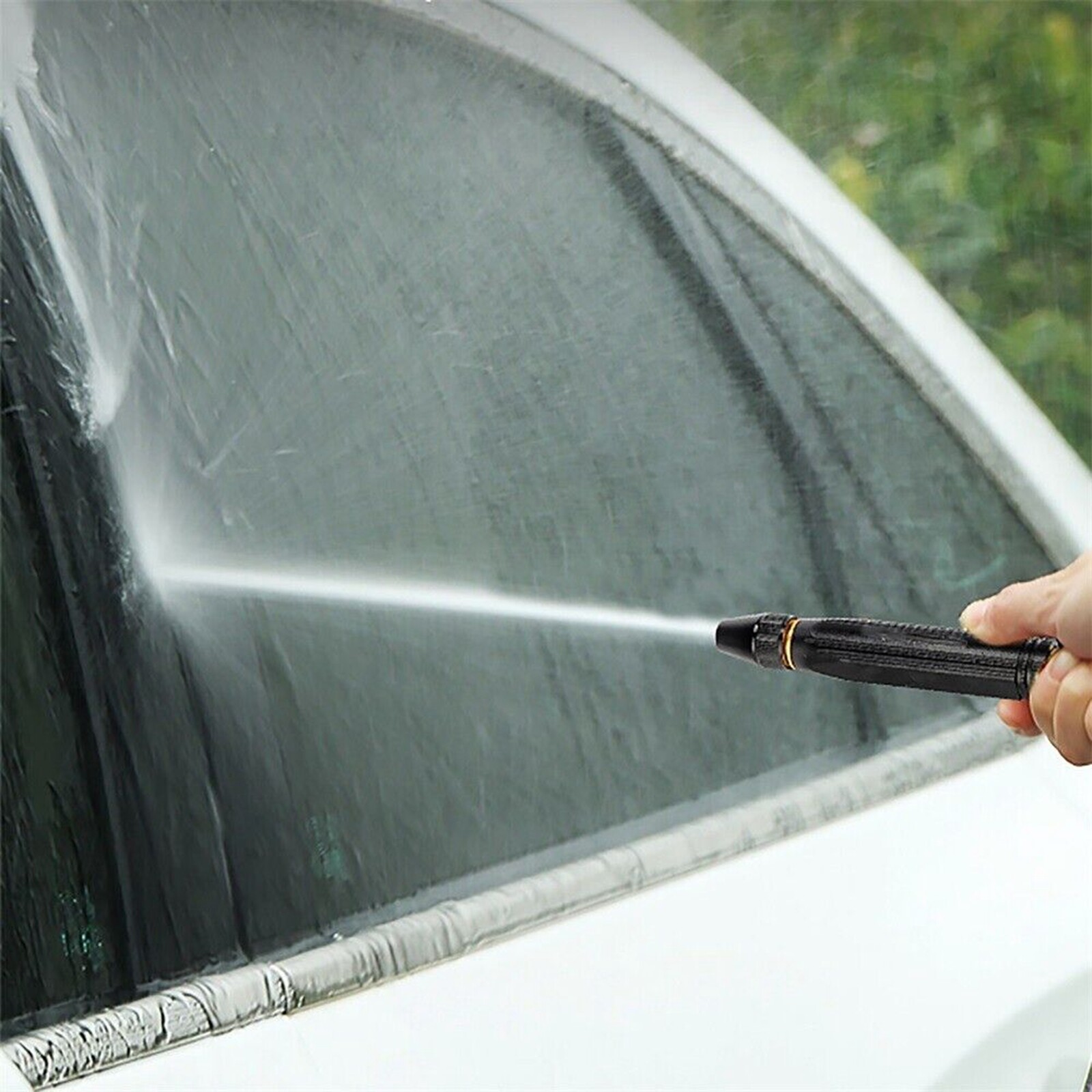 High Pressure Water Spray Gun Metal Brass Nozzle Car Garden Lawn Wash Hose Pipe