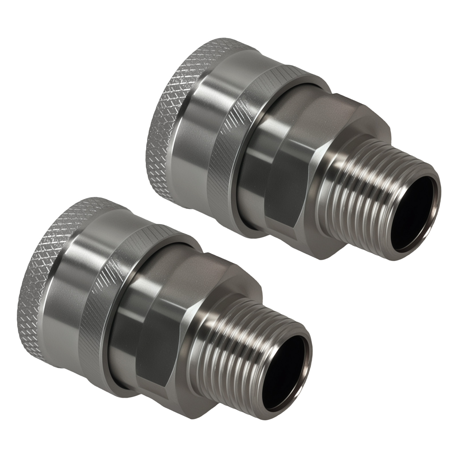 10* 3/8″ NPT Pressure Washer Fitting Quick Connect Adapter Plug Socket Stainless