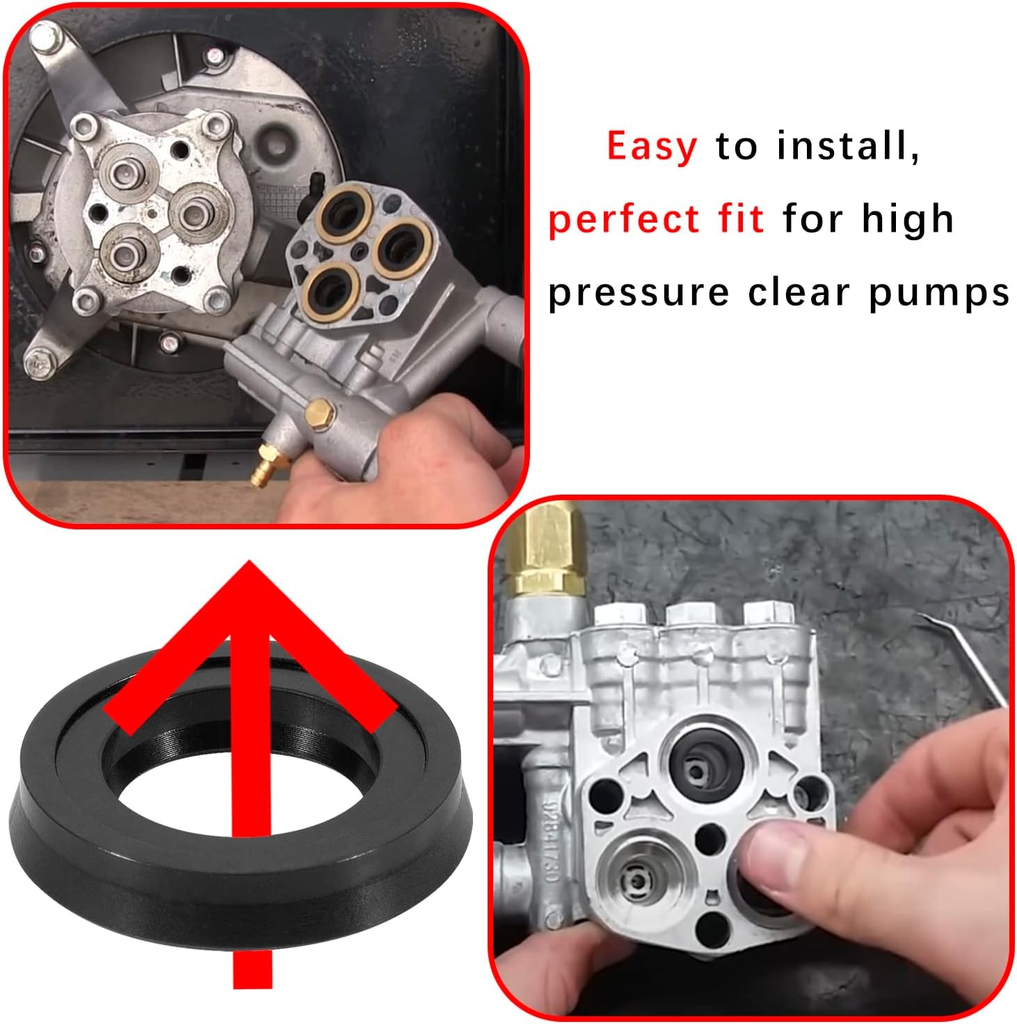 42122 High Pressure Washer Pump Water Seal For Annovi Reverberi Washer Pumps