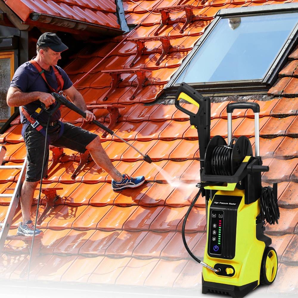 Powerful Electric High Pressure Washer 3800PSI Max 2.6 GPM Power Washer 1800W
