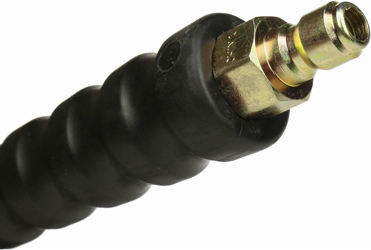 4000 PSI Black 3/8″ X 50 FT 1 Layers of High Tensile Wire Braided Rubber Wrapped