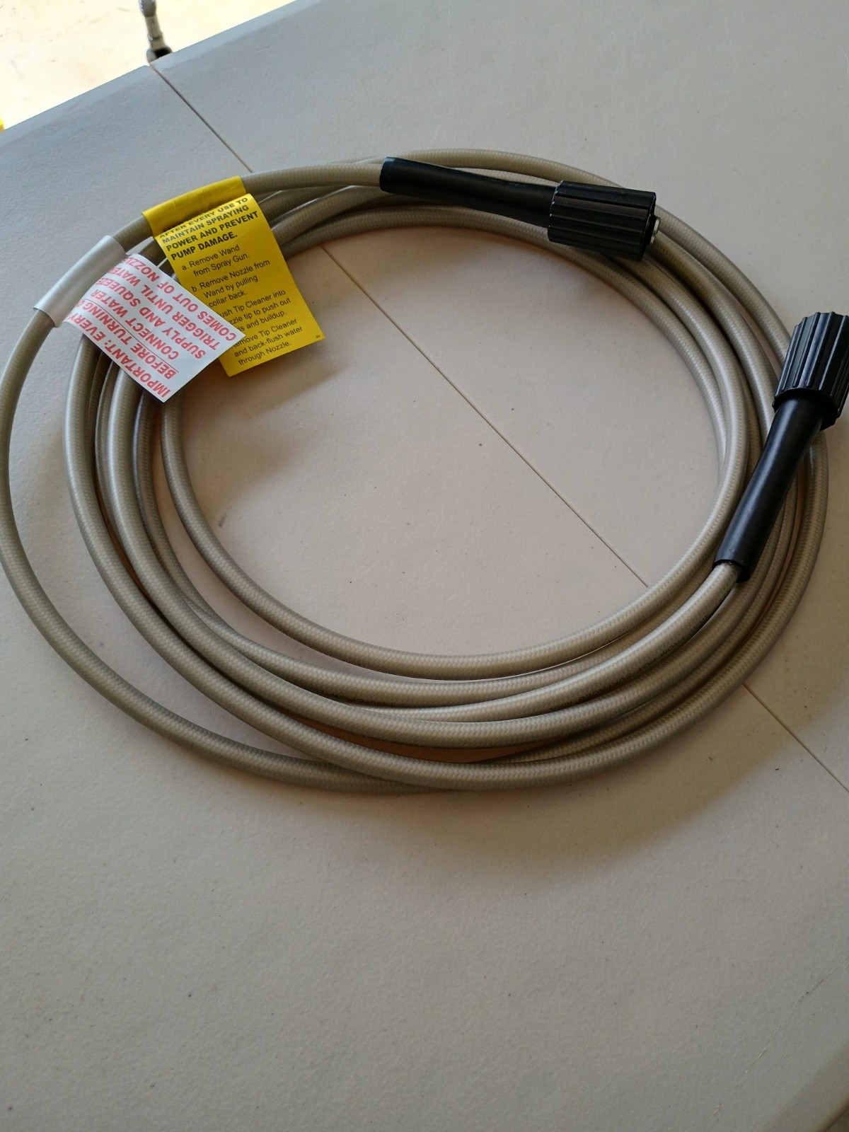 Universal 20ft Pressure Washer Hose 2000 PSI Max