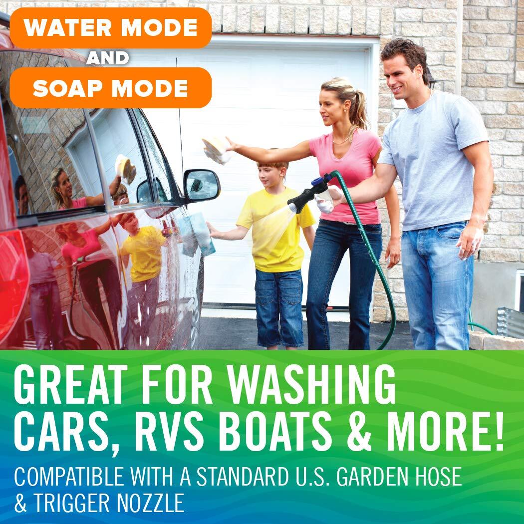 Car Wash Sprayer and Boat Engine Flush Kit | Water Hose Mixer to Get Salt Awa…
