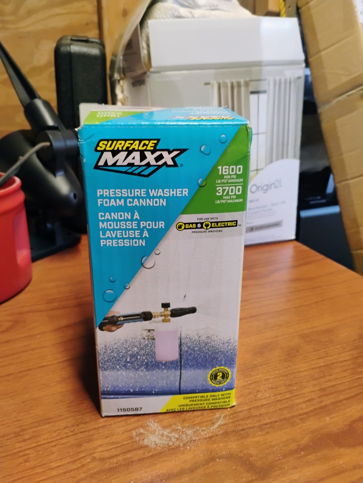 Surface Maxx Foam Cannon 3700 PSI Max – High Pressure Car Wash Soap Sprayer