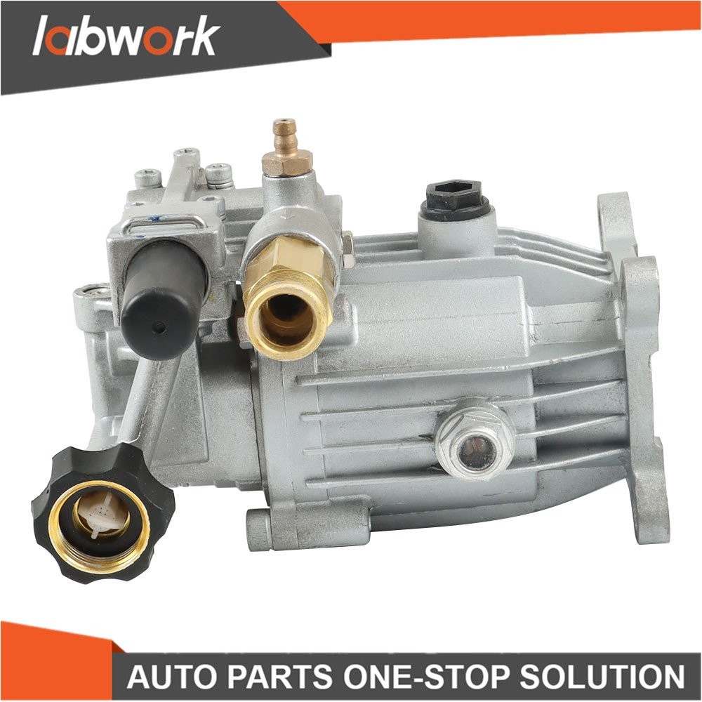 Labwork Pressure Washer Pump 3/4 HorizShaft MAX 3000 PSI 2.5 GPM Oil Sealed