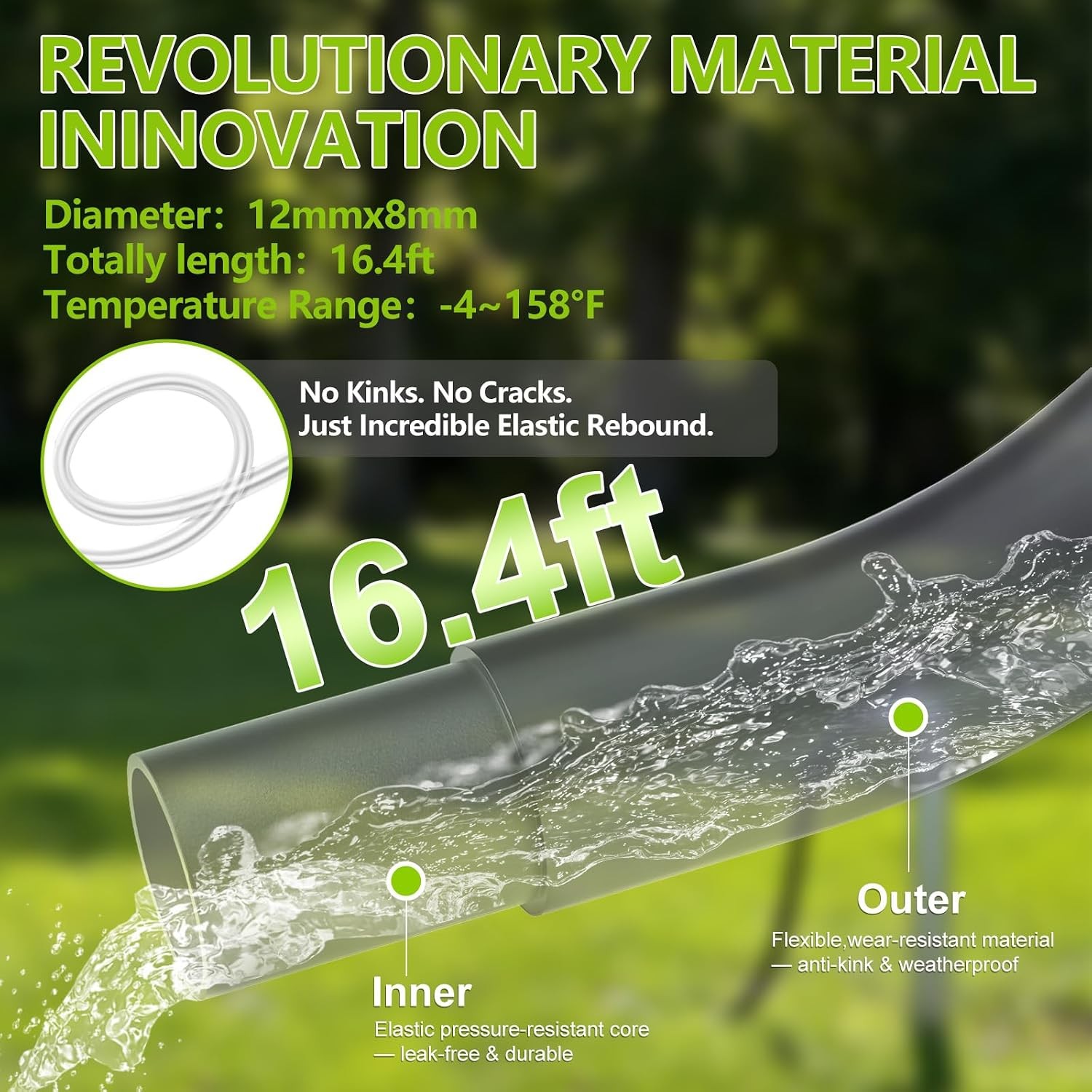 Cordless Portable Washer 1450 PSI Battery Operated Washer W/ 6-in-1 Nozzle 2pcs