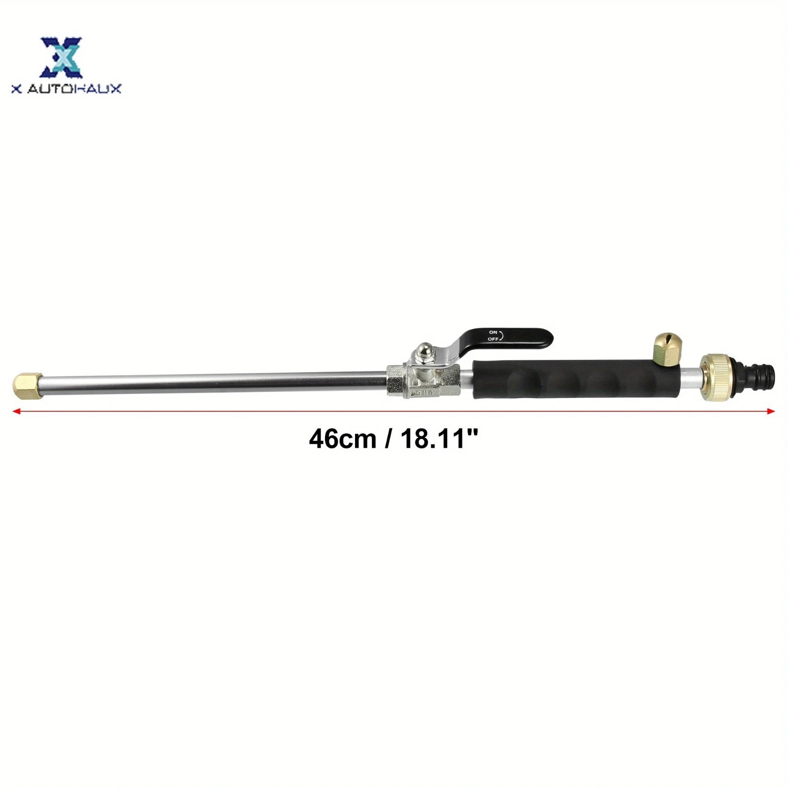 Car High Pressure Water Spray Gun 46CM Jet Washer Nozzle Wand Garden Cleaning