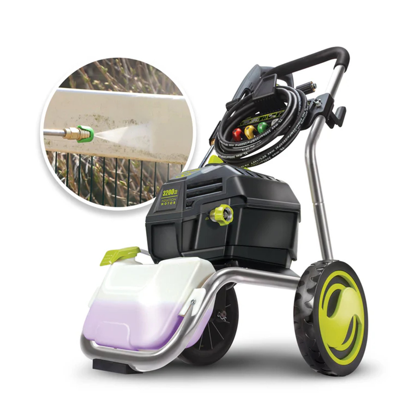 Sun Joe Electric Pressure Washer, Power Tool with 5 Quick Connect Tips, SPX4800