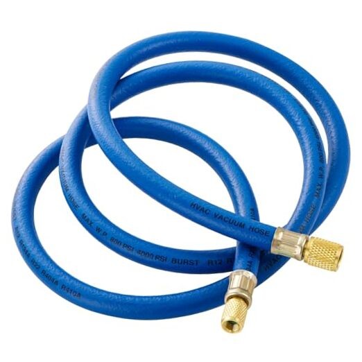 3/8″ Vacuum Refrigerant Hose, High Flow HVAC Vacuum Hose 3/8 FL to 3/8″ to 1/4″