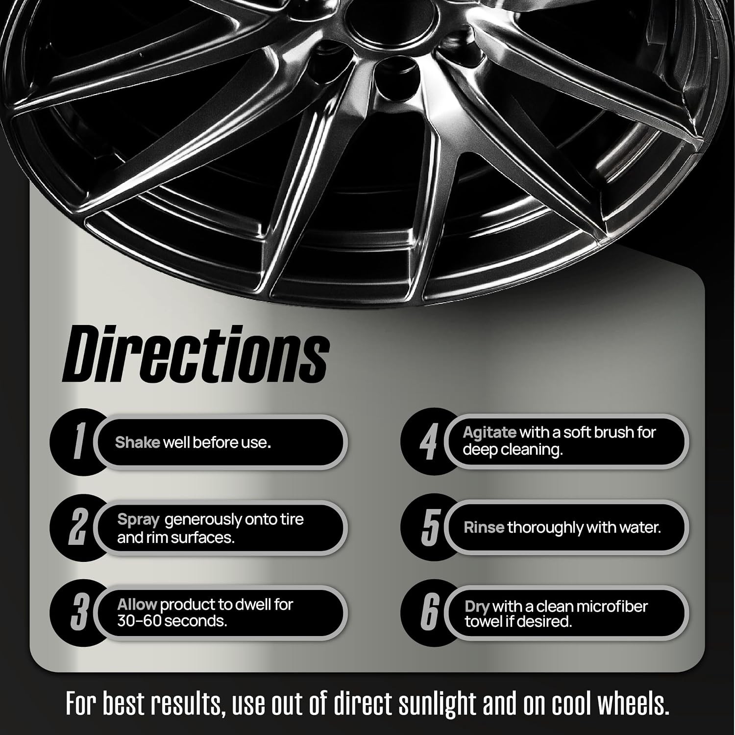 Magic Finish Wheel Cleaner (16 fl oz) – Premium Wheel Cleaner Spray for Brake Du