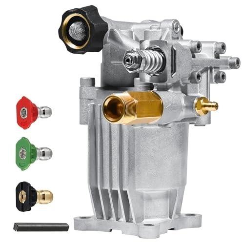 3/4″ Shaft Horizontal Pressure Washer Pump 2600-3400 PSI 2.5 GPM – Gas Power Was