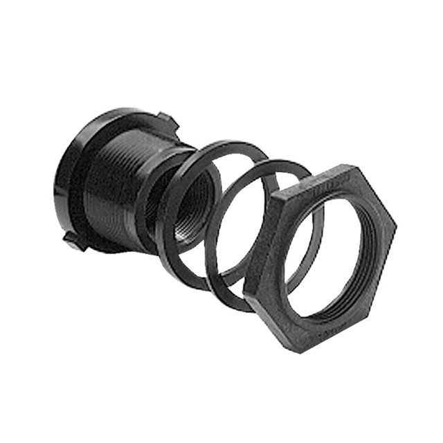 3/4″ Bulkhead fitting w/nut and 1 EPDM gasket