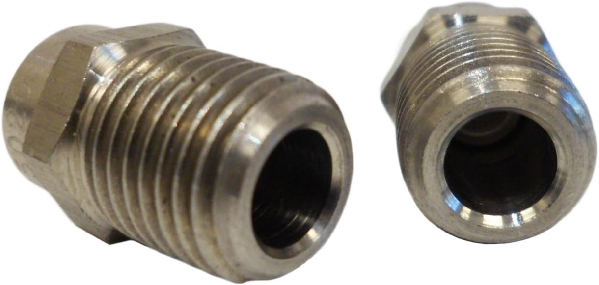 Surface Cleaner Nozzle, Stainless Steel 25 Degree Tip for High Pressure Washers