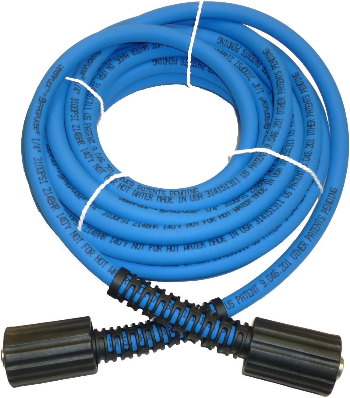 UBERFLEX Kink Resistant Pressure Washer Hose – 25 Feet