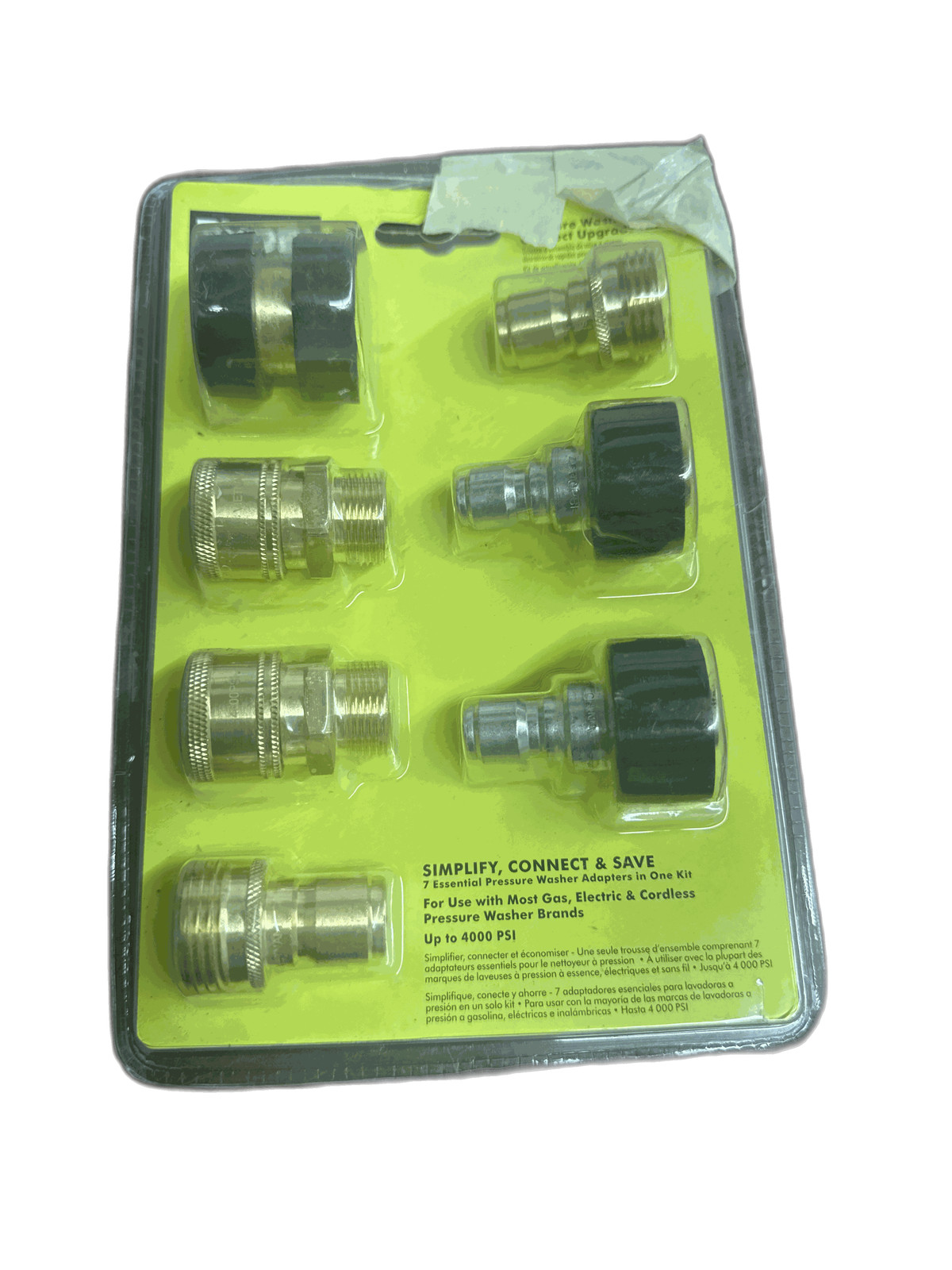 RYOBI 7-Piece Pressure Washer Quick Connect Upgrade Kit