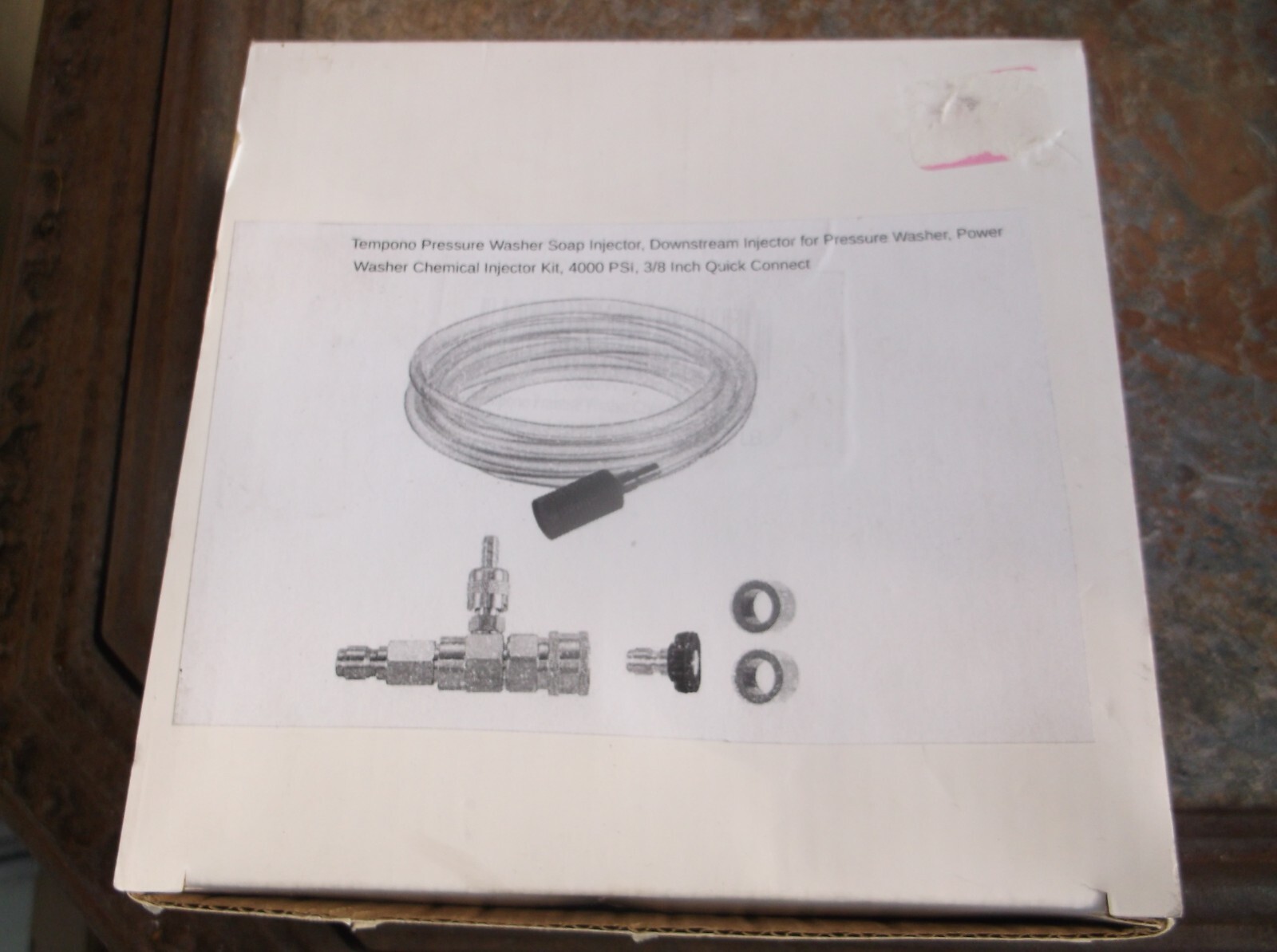Downstream Injector for Pressure Washer, Washer Injector Kit