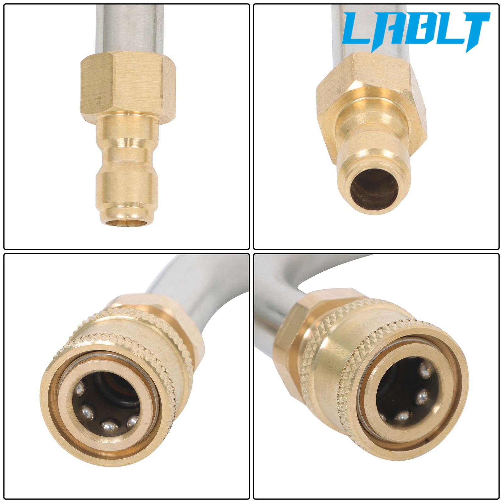 LABLT 97 inch Pressure Washer Extension Wand Replaceable Upgraded Power Washer