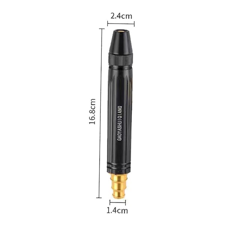 2Pcs For Auto High Pressure Car Wash Water Gun Spray Nozzle Portable Washer