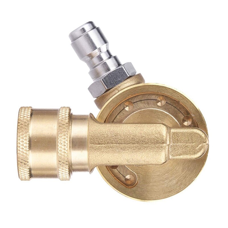 High Pressure Water Gun Quick Plug Cleaning Nozzle Connector Accessories 4500PSI