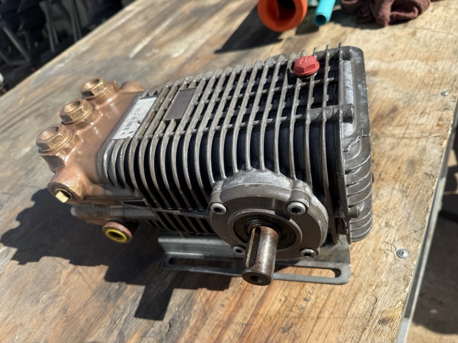 Comet TW 5050 S Pump, 5.2 GPM, 5000 PSI, 17.5 HP Rebuilt Pressure Washer Pump