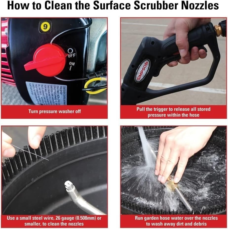 Dual Jet Pressure Washer Surface Cleaner – 10X Coverage & Streak-Free Finish