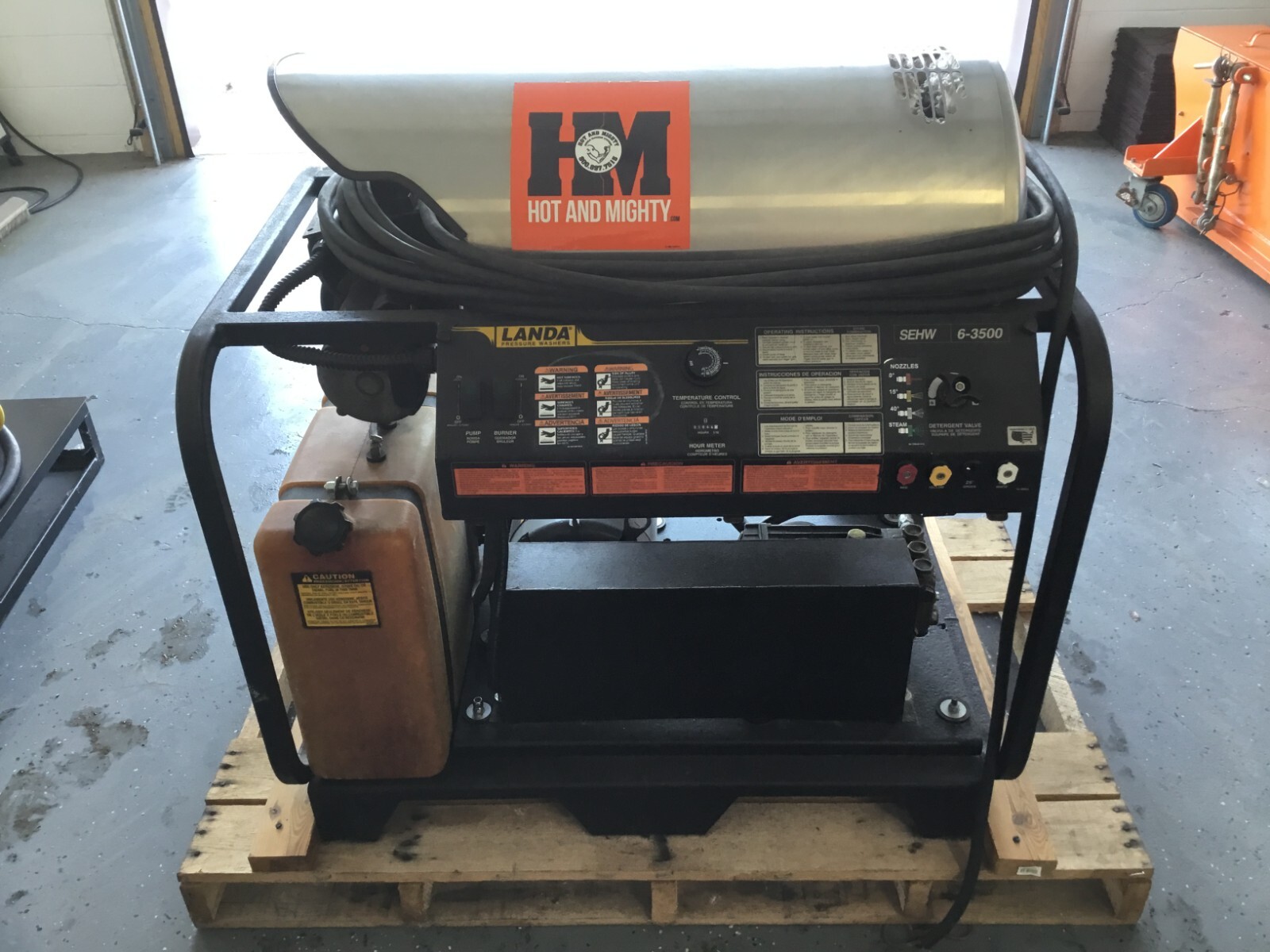 Landa – SEHW – Hot Water Skid – Electric Powered Pressure Washer