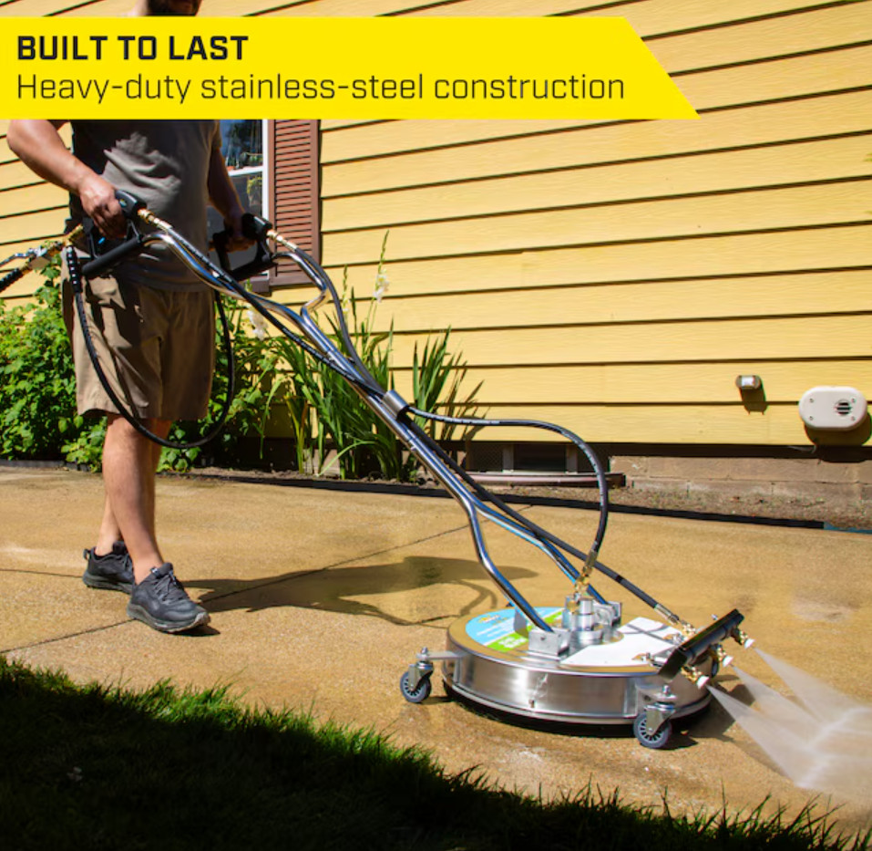 SurfaceMaxx 21in Surface Cleaner 4500 PSI Water Broom Gas Washer FreeShip