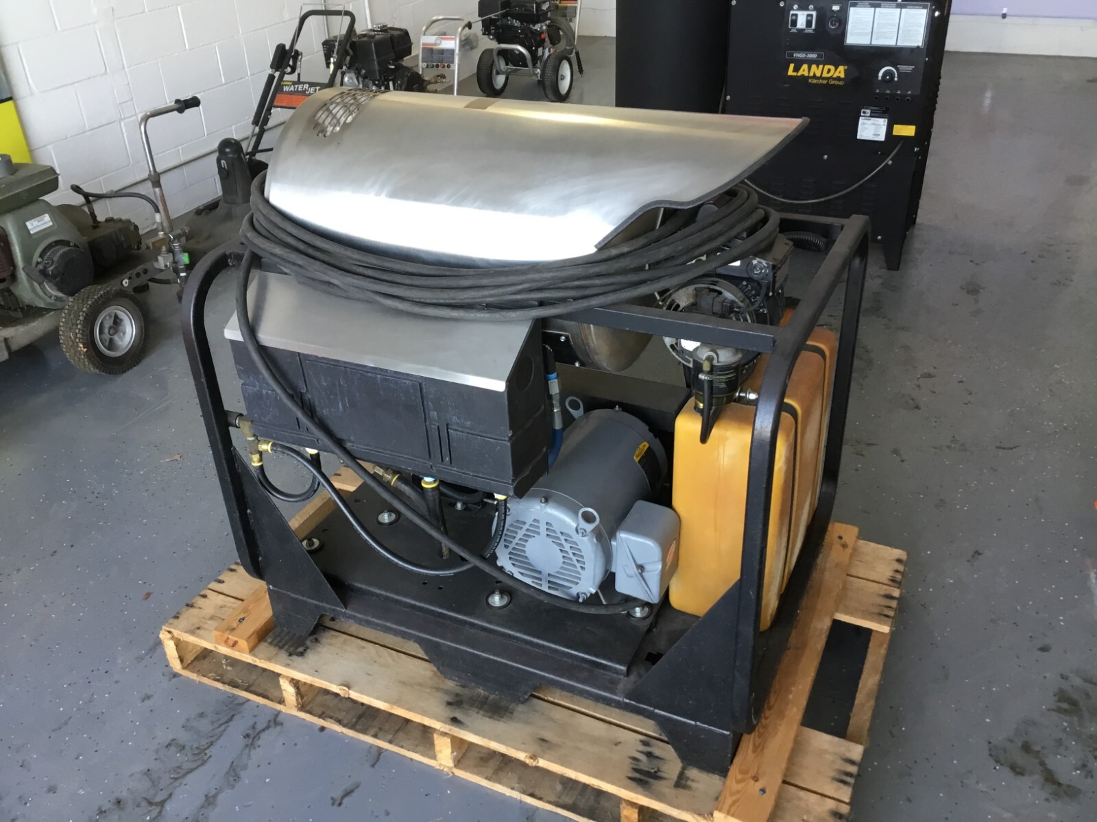 Landa – SEHW – Hot Water Skid – Electric Powered Pressure Washer