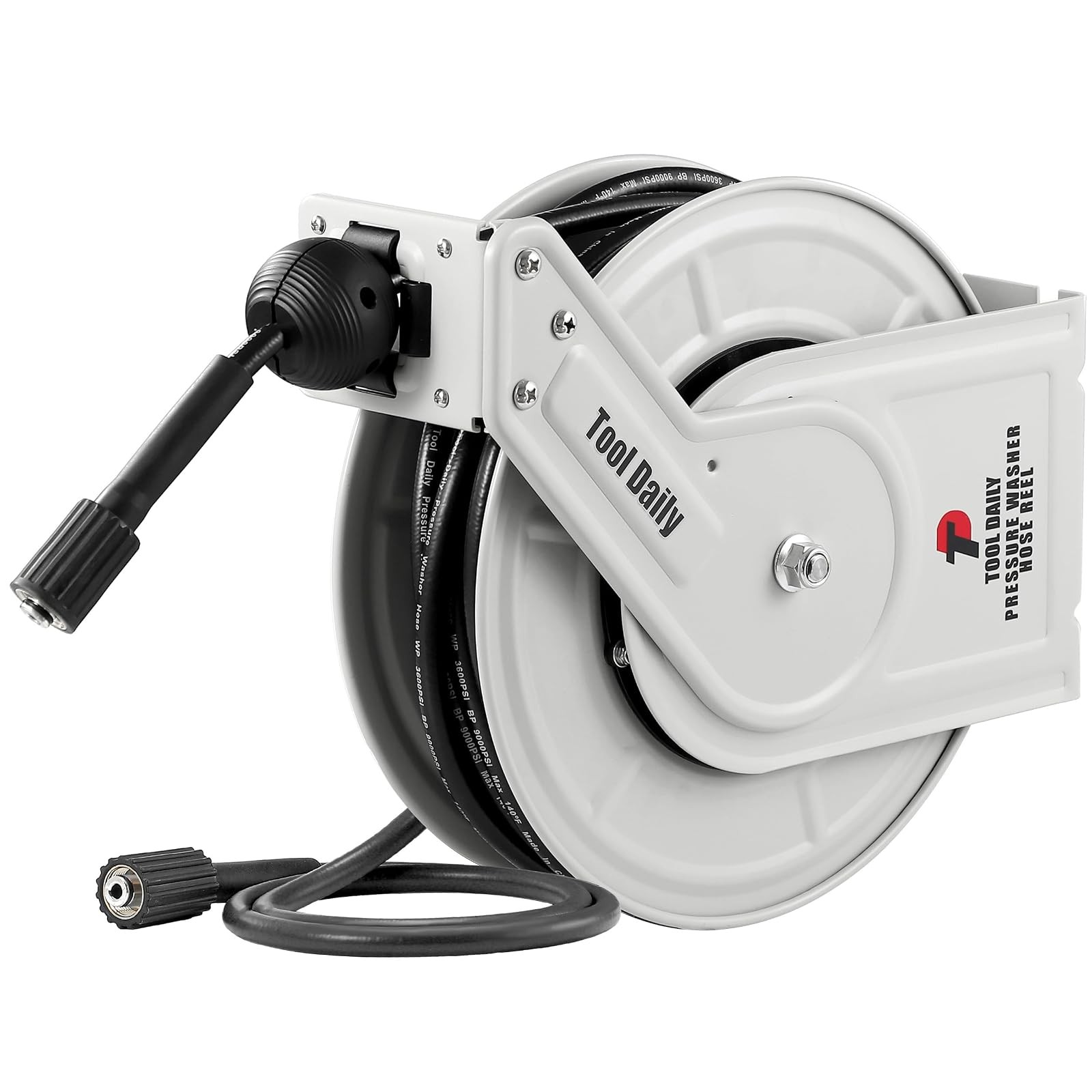 Hose Reel Pressure Washer 60FT Retractable Tool Daily