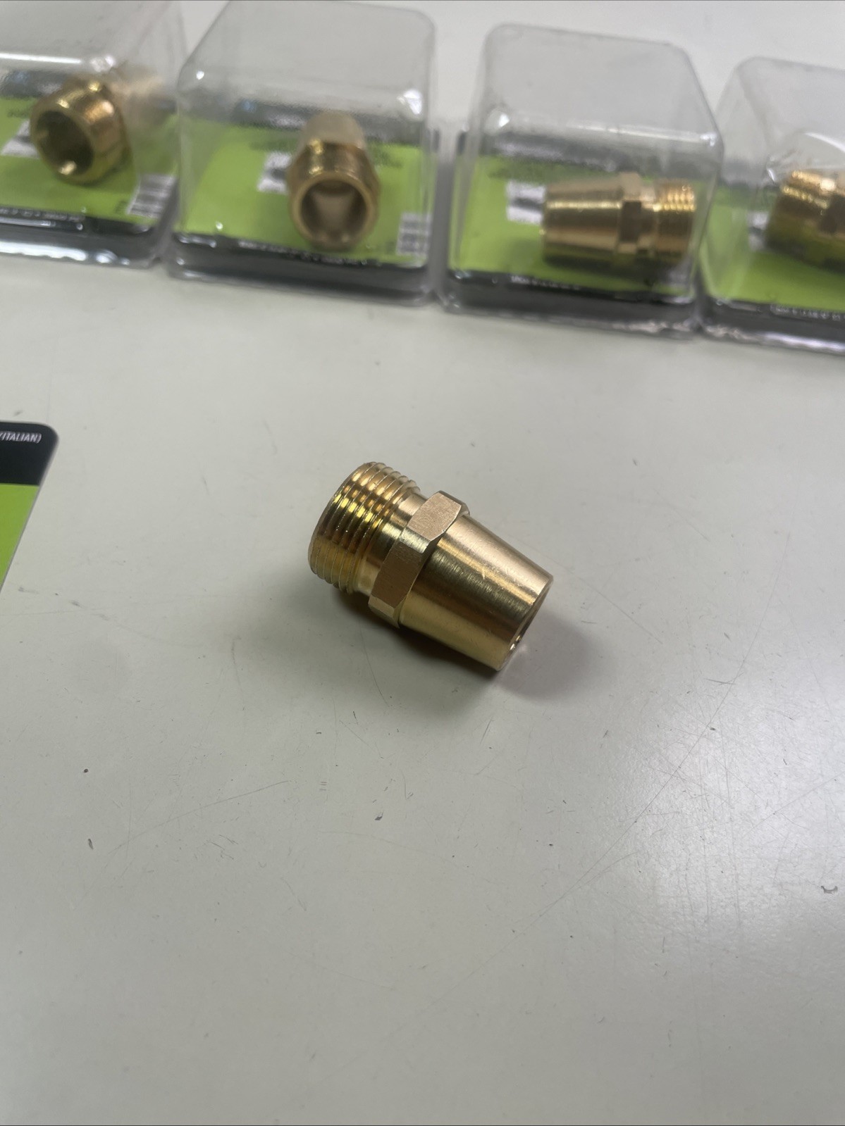 Forney 75118 Screw Nipple 1/4” FNPT x M22 Fitting (5 Pack)