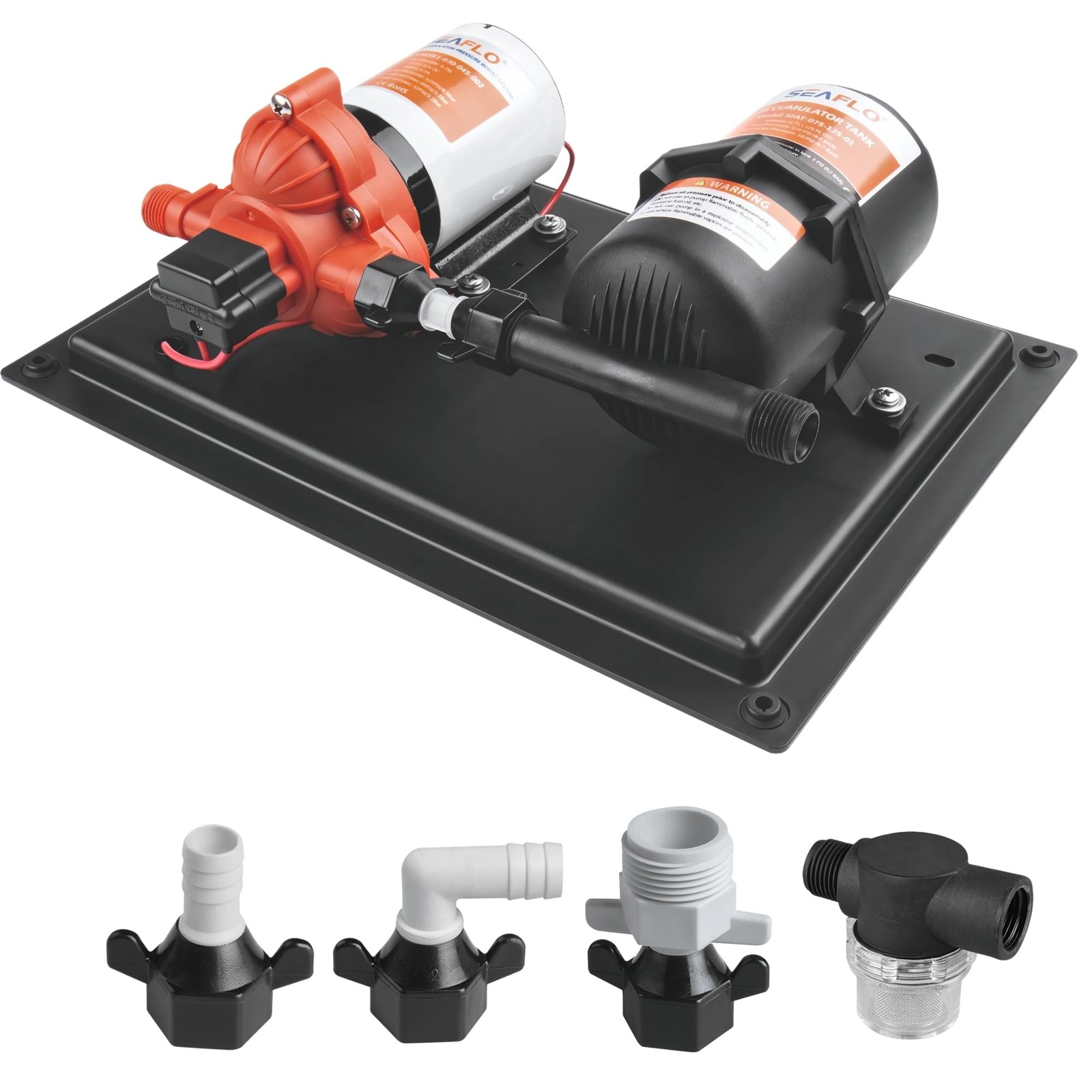 All 33 Series SeaFlo Marine Water Pump 12 V DC 45 PSI 3.0 GPM 23.5 oz 125 psi Ac