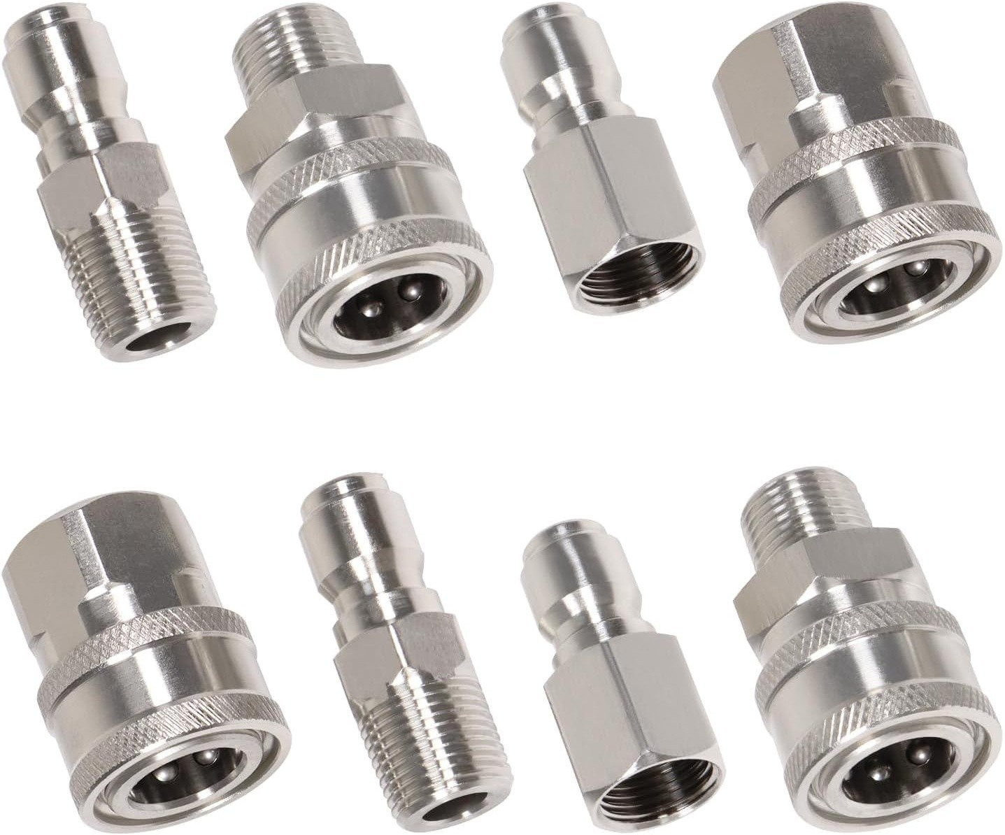 a3/8 Inch Pressure Washer Quick Connect Fittings Set for NPT Threads