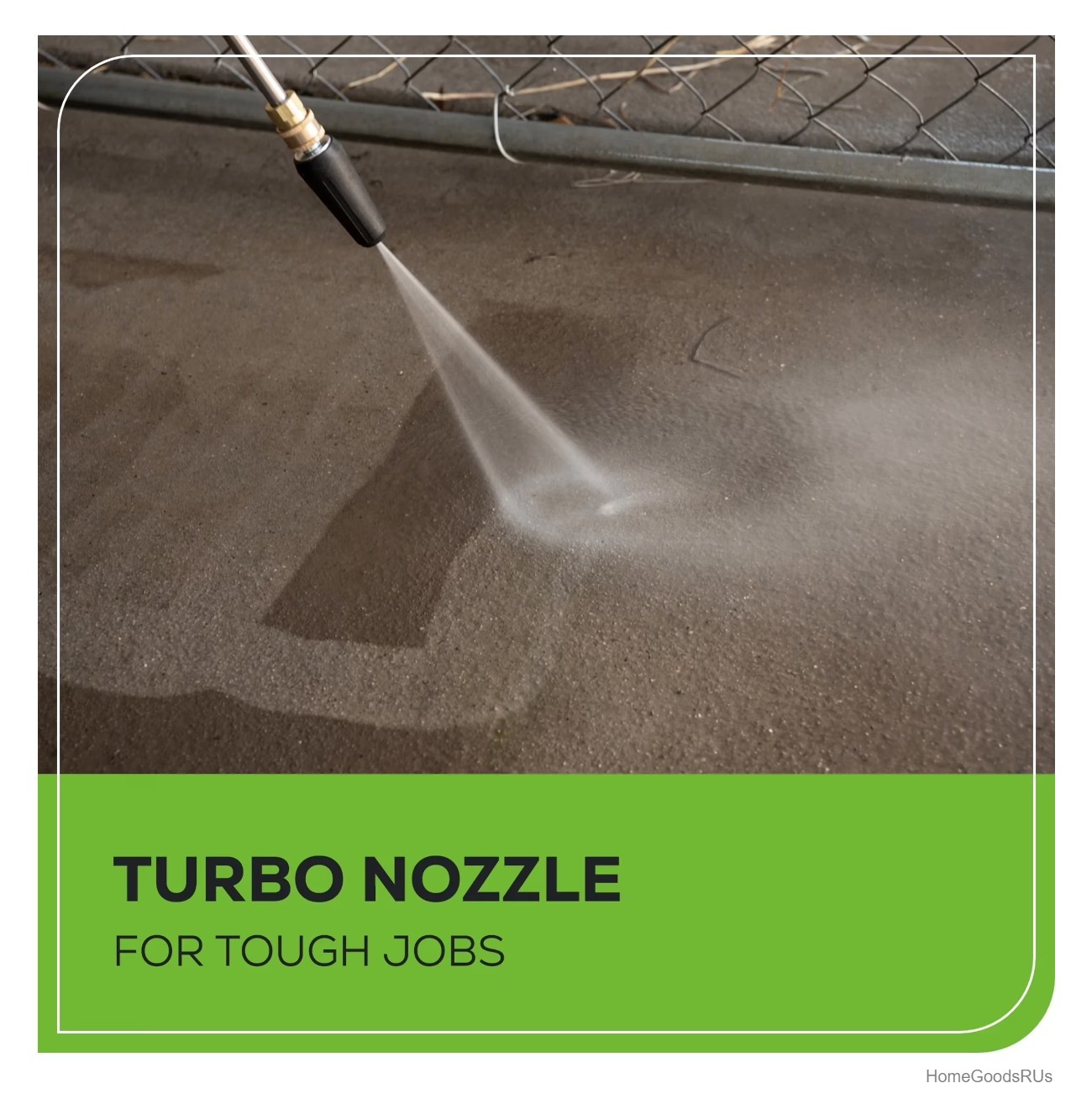 TruBrushless Electric Pressure Washer 3000 PSI 2.0 GPM Turbo Nozzle 35ft Cord