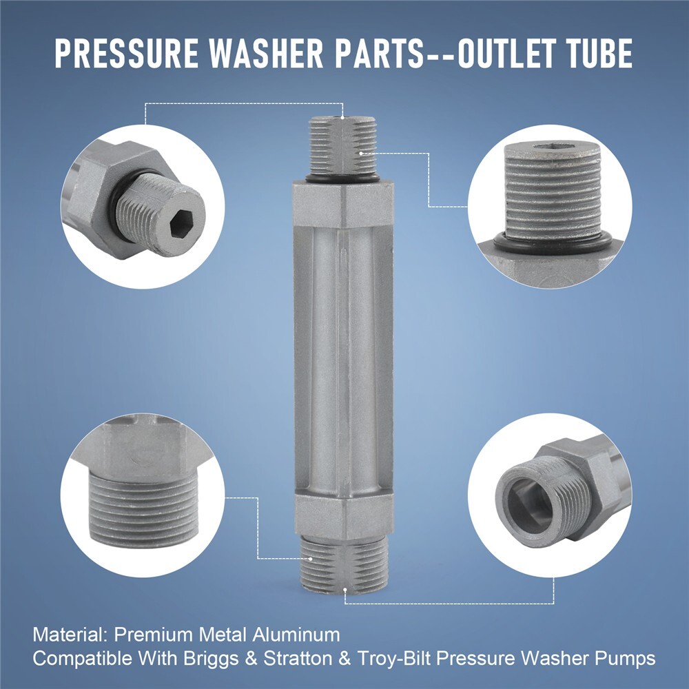 Water Outlet Tube for Power Pressure Washer Pump RMW2.2G24 Pressure Washer Parts