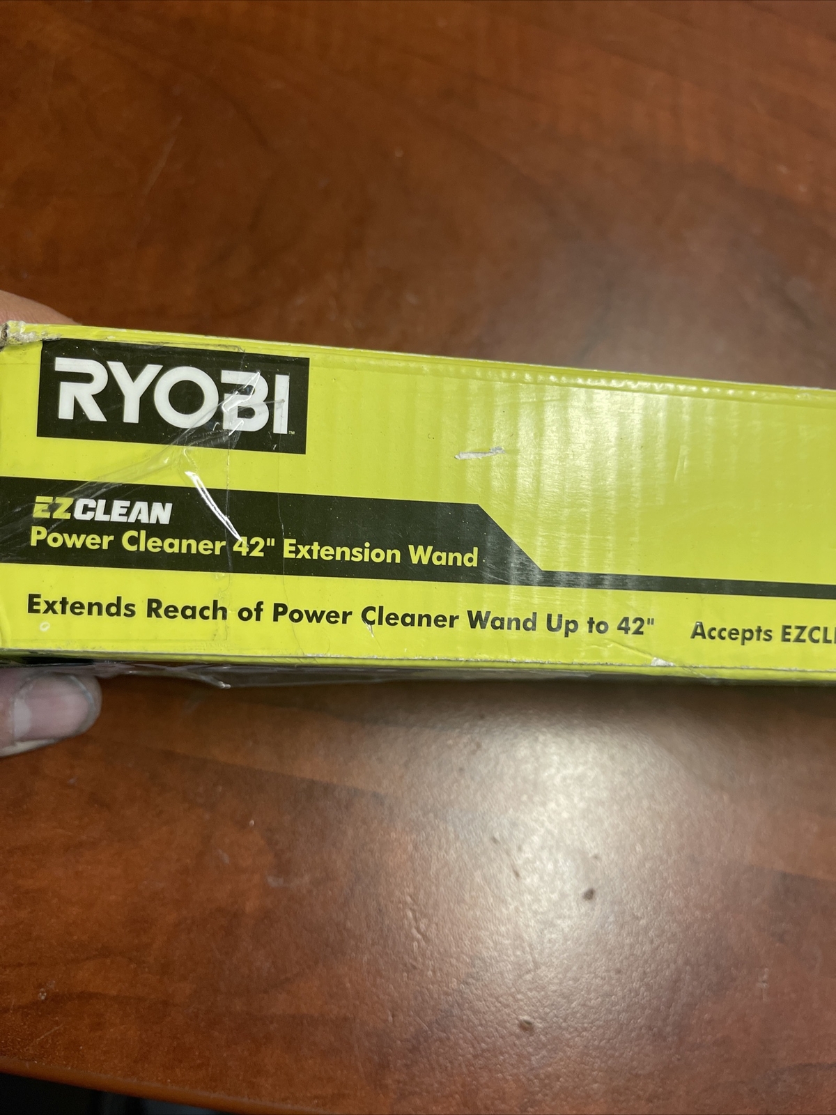 New Open Pack Genuine RYOBI EZClean Power Cleaner 42 in. Extension Pole RY3112ER