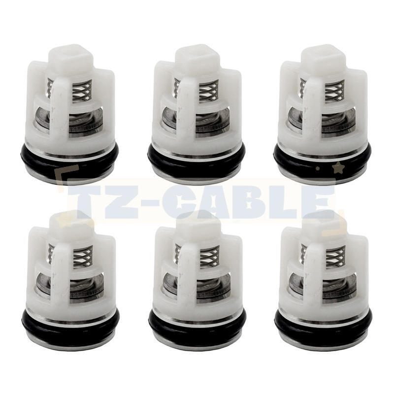 6x Check Valve Repair Kit For Washer Pump Universal OD: 0.5″ Length: 0.65″