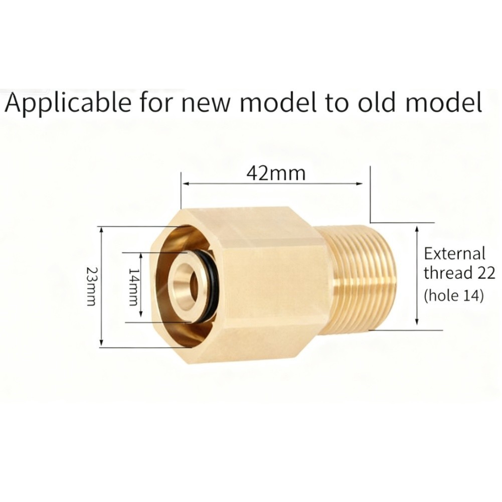 Quick Connect Adapter Outdoor Cleaning Seamless Connection Compact Design