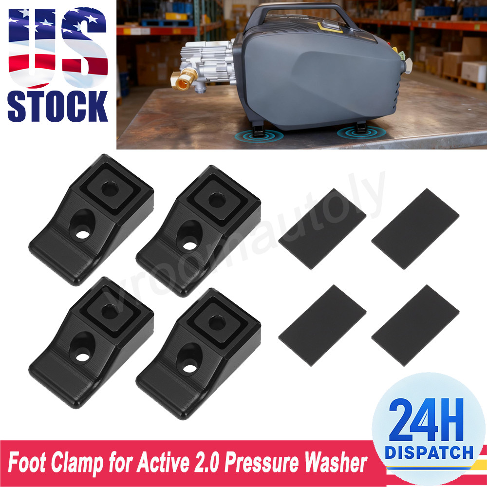 Foot Clamp for Active 2.0 Pressure Washer Anti-Vibration Mount, Shelf Stabilizer