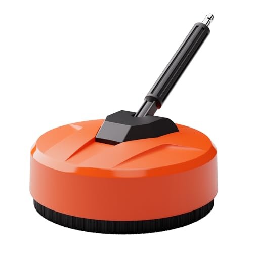 AIVOLT ELECTRIC PRESSURE WASHER WITH 12″ PRESSURE WASHER SURFACE CLEANE -ORANGE